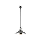 Kuzco Lighting PD344014PNGO Palmetto 1-Lumière 60W Nickel poli et opale brillant Suspendu