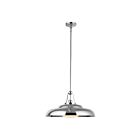 Kuzco Lighting PD344020PNGO Palmetto 1-Lumière 60W Nickel poli et opale brillant Suspendu