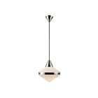 Kuzco Lighting PD348114PNOP Willard 1-Lumière 60W Nickel poli et verre opale mat Suspendu