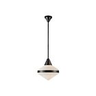 Kuzco Lighting PD348114UBOP Willard 1-Lumière 60W Bronze urbain et verre opale mat Suspendu