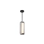 Kuzco Lighting PD374316UBCR-UNV Alai 15W Bronze urbain et verre côtelé LED Suspendu