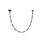Kuzco Lighting PD39310-BK-OP-UNV-010 Corda 48W Noir et verre opale LED Suspendu