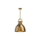 Kuzco Lighting PD411314AG Waldo 1-Lumière 60W Or vieilli Suspendu