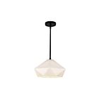 Kuzco Lighting PD424514MBOP Krysta 1-Lumière 60W Verre mat et verre opale mat Suspendu