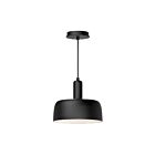 Kuzco Lighting PD427710MB Adriano 1-Lumière 60W Noir mat Suspendu