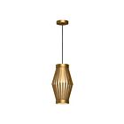 Kuzco Lighting PD434509AGOP Hana 1-Lumière 60W Or vieilli et verre opale mat Suspendu