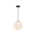 Kuzco Lighting PD43612-BK-OP-5CCT-UNV Marco 15W Noir et verre opale mat LED Suspendu