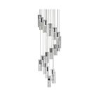 Suspendu cordon LED Kuzco Lighting Champagne PD4418-CH 144W chrome