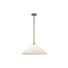 Kuzco Lighting PD451820AGOP Serena 1-Lumière 60W Or vieilli et verre opale mat Suspendu