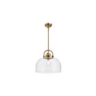 Kuzco Lighting PD461101AG Lancaster 1-Lumière 60W Or vieilli Suspendu