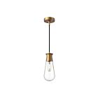 Kuzco Lighting PD464001AG Marcel 1-Lumière 60W Or vieilli Suspendu
