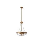 Kuzco Lighting PD464018AG Marcel 4-Lumières 240W Or vieilli Suspendu