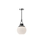 Kuzco Lighting PD520512CHOP Copperfield 1-Lumière 60W Chrome et verre opale mat Suspendu
