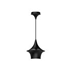 Kuzco Lighting PD523009MB Emiko 1-Lumière 60W Noir mat Suspendu