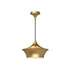 Kuzco Lighting PD523013BG Emiko 1-Lumière 60W Or brossé Suspendu