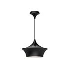 Kuzco Lighting PD523013MB Emiko 1-Lumière 60W Noir mat Suspendu