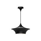 Kuzco Lighting PD523016MB Emiko 1-Lumière 60W Noir mat Suspendu