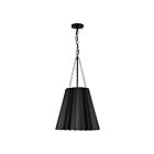 Kuzco Lighting PD528116MB Plisse 1-Lumière 60W Noir mat Suspendu