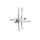 Suspendu tige LED Kuzco Lighting Martelo PD53330-CH 50W chrome