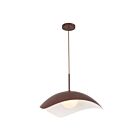 Kuzco Lighting PD55922-BGD Kirby 1-Lumière 60W Bordeaux Suspendu