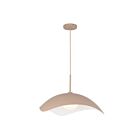 Kuzco Lighting PD55922-PEC Kirby 1-Lumière 60W Pêche Suspendu