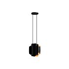 Kuzco Lighting PD58014-BK-GD Akira 2-Lumières 120W Noir et or Incandescente Suspendu