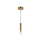 Kuzco Lighting PD612109BGOP-UNV Arden 6W Or brossé et verre opale LED Suspendu