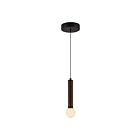 Kuzco Lighting PD612109MBOP-UNV Arden 6W Noir mat et verre opale LED Suspendu