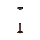 Kuzco Lighting PD616109MBOP-UNV Arden 6W Noir mat et verre opale LED Suspendu