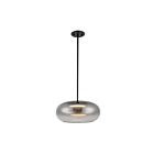 Kuzco Lighting PD62014-BK-SM Trinity 21W Noir et fumé LED Suspendu