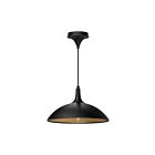 Kuzco Lighting PD627914MB Abel 1-Lumière 60W Noir mat Suspendu