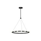 Kuzco Lighting PD63428-BK-UNV Rezz 41W Noir LED Suspendu