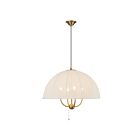 Kuzco Lighting PD661424BG Crosby 4-Lumières 160W Or brossé Suspendu