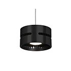 Kuzco Lighting PD6705-BK-UNV Oxford 20W Noir LED Suspendu