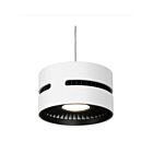 Kuzco Lighting PD6705-WH Oxford 19W Blanc LED Suspendu