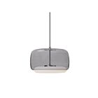 Kuzco Lighting PD70615-SM-BN-UNV Enkel 39W Fumé et nickel brossé LED Suspendu