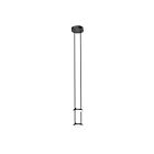 Kuzco Lighting PD72208-BK-UNV Novel 15W Noir LED Suspendu