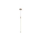 Kuzco Lighting PD75027-BG Motif 9W Or brossé LED Suspendu