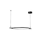 Kuzco Lighting PD84436-BK-UNV Serif 22W Noir LED Suspendu