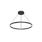 Kuzco Lighting PD87736-BK Cerchio 84W Noir LED Suspendu