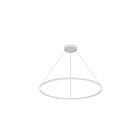 Kuzco Lighting PD87748-WH-UNV-010 Cerchio 125W Blanc LED Suspendu