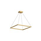 Kuzco Lighting PD88132-BG Piazza 62W Or brossé LED Suspendu