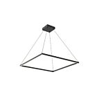 Kuzco Lighting PD88136-BK Piazza 78W Noir LED Suspendu