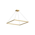 Kuzco Lighting PD88148-BG Piazza 100W Or brossé LED Suspendu