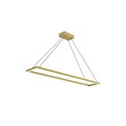 Kuzco Lighting PD88548-BG-UNV-010 Piazza 63W Or brossé LED Suspendu