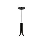 Kuzco Lighting PD89709-GBK Husk 7W Noir brillant LED Suspendu