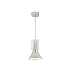 Kuzco Lighting PD94108-PN-CC-UNV Floe 13W Nickel poli et cristal transparent LED Suspendu