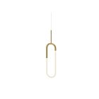 Kuzco Lighting PD95108-BG Huron 12W Or brossé LED Suspendu