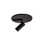 Kuzco Lighting SF15001-BK 4W Noir LED Réglable Éclairage sur rail 3000K