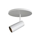 Kuzco Lighting SF15101-WH 7W Blanc LED Réglable Éclairage sur rail 3000K